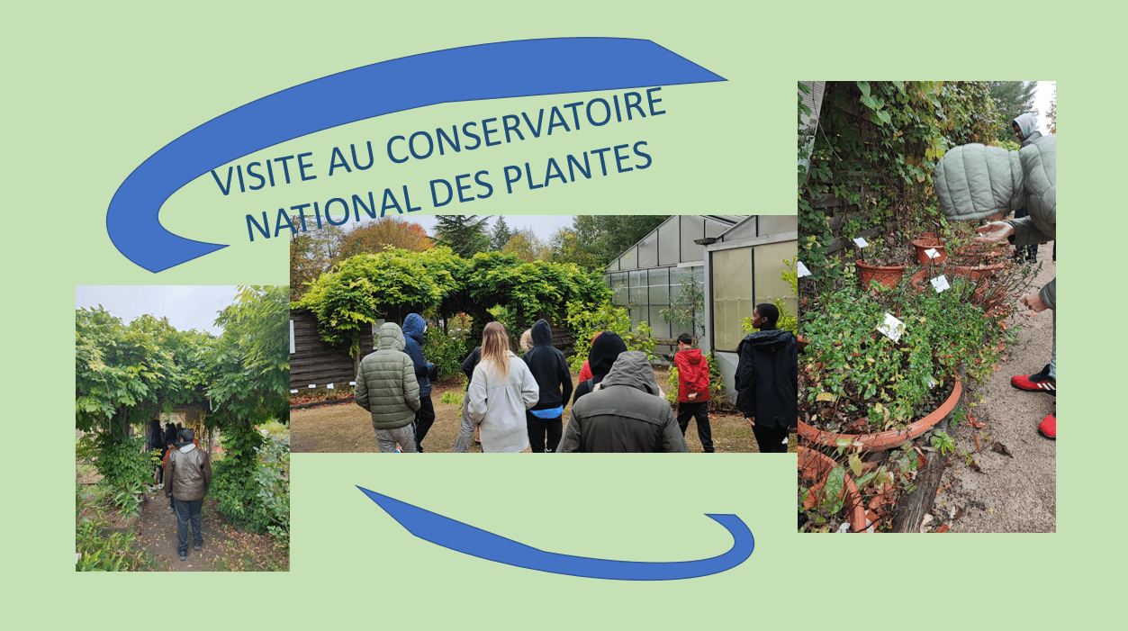 Visite du conservatoire national des plantes